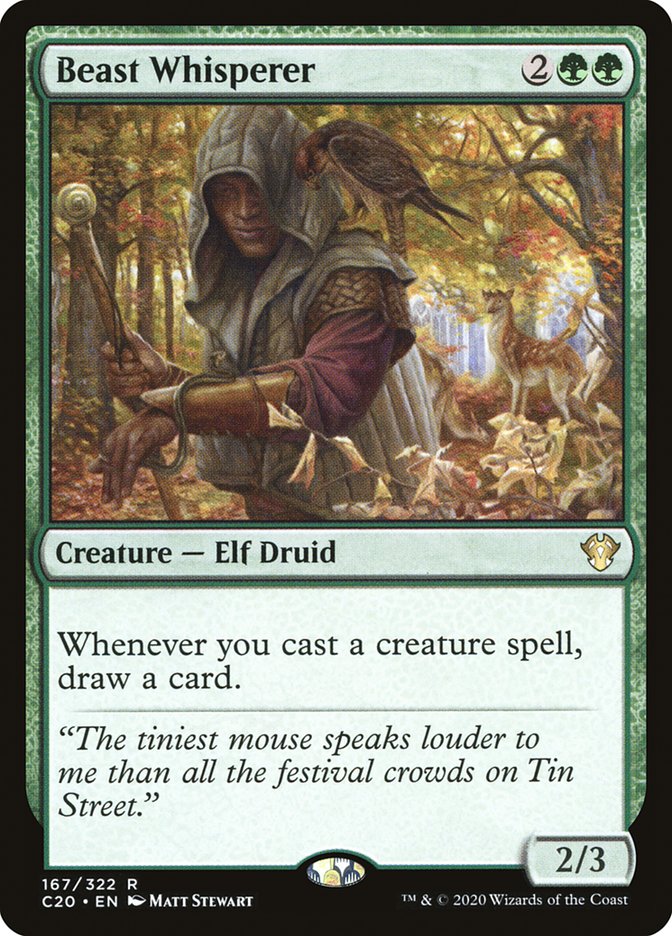 Beast Whisperer [Commander 2020] | Odin's Place