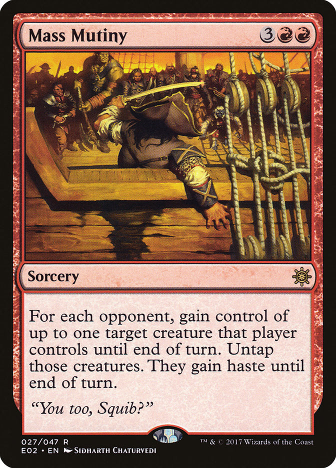 Mass Mutiny (27) [Explorers of Ixalan] | Odin's Place