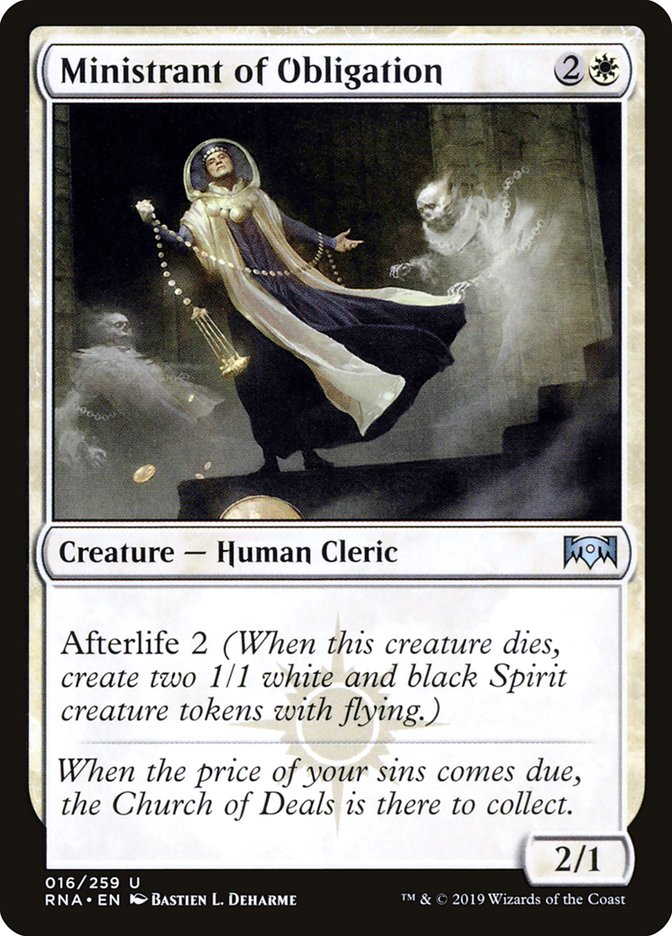 Ministrant of Obligation (16) [Ravnica Allegiance] | Odin's Place