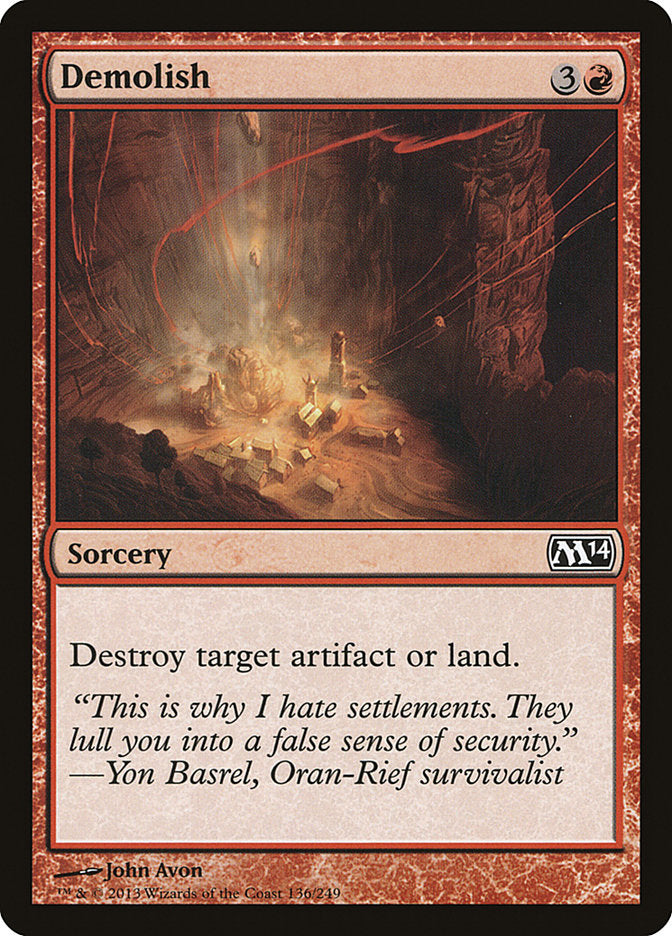 Demolish (136) [Magic 2014] | Odin's Place
