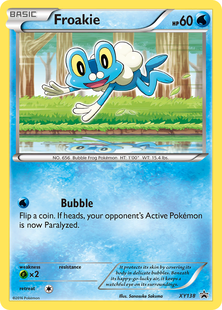 Froakie (XY138) [XY: Black Star Promos] | Odin's Place