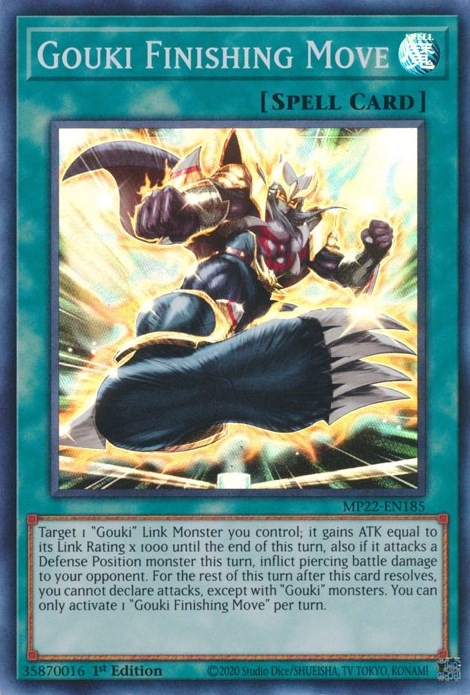 Gouki Finishing Move [MP22-EN185] Super Rare | Odin's Place