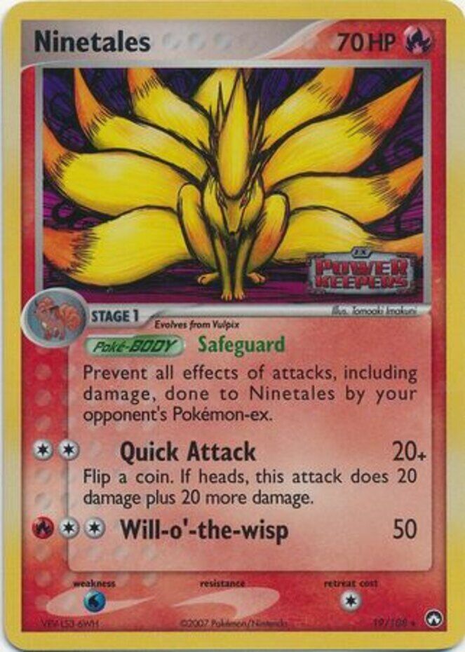 Ninetales (19/108) (Stamped) [EX: Power Keepers] | Odin's Place
