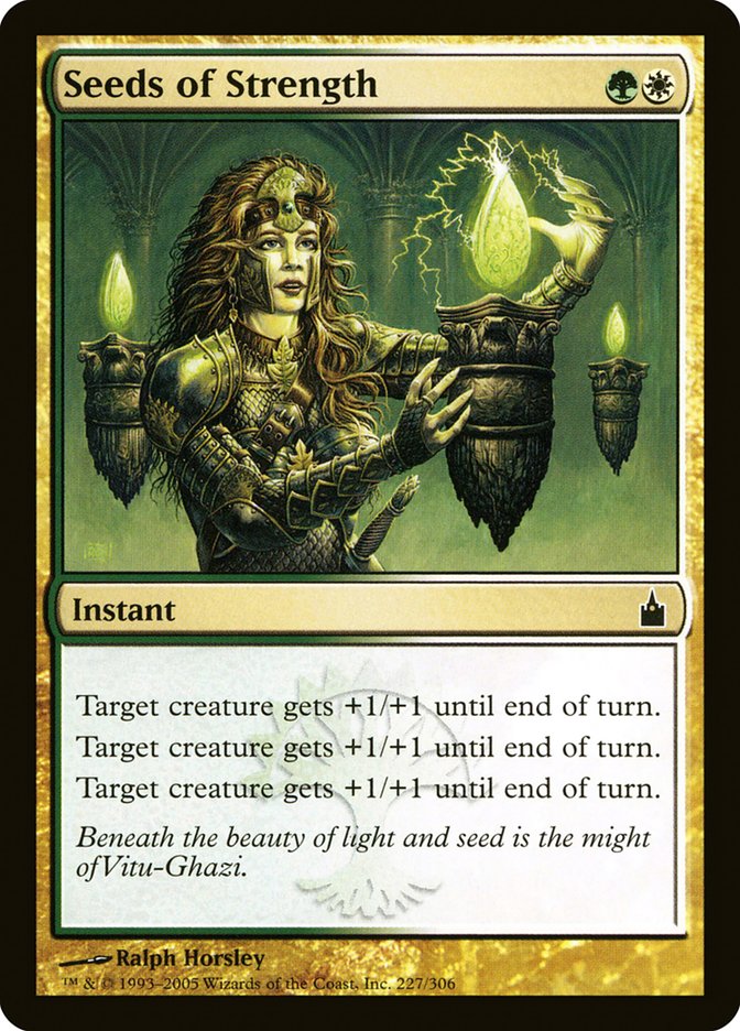 Seeds of Strength (227) [Ravnica: City of Guilds] | Odin's Place