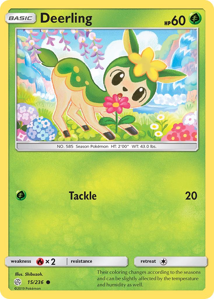 Deerling (15/236) [Sun & Moon: Cosmic Eclipse] | Odin's Place