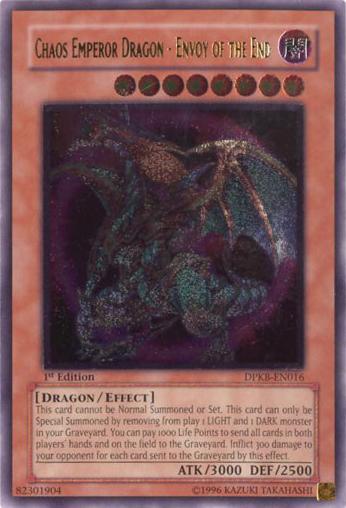 Chaos Emperor Dragon - Envoy of the End [DPKB-EN016] Ultimate Rare | Odin's Place