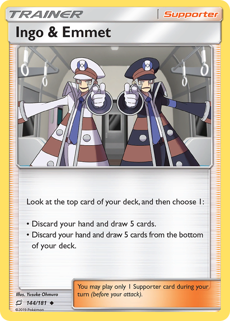 Ingo & Emmet (144/181) [Sun & Moon: Team Up] | Odin's Place