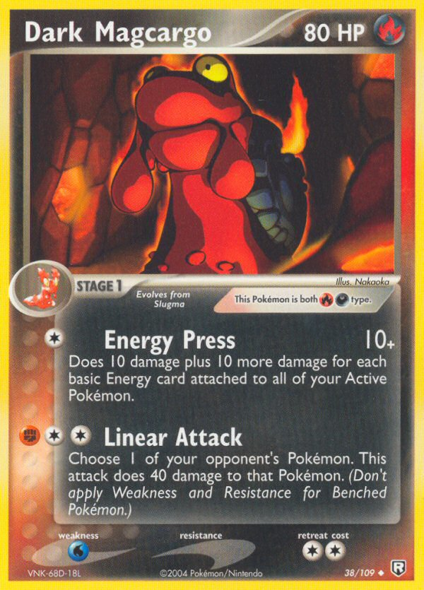 Dark Magcargo (38/109) [EX: Team Rocket Returns] | Odin's Place