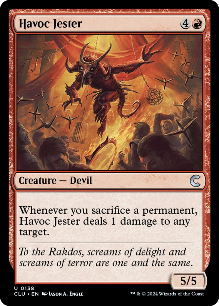 Havoc Jester [Ravnica: Clue Edition] | Odin's Place