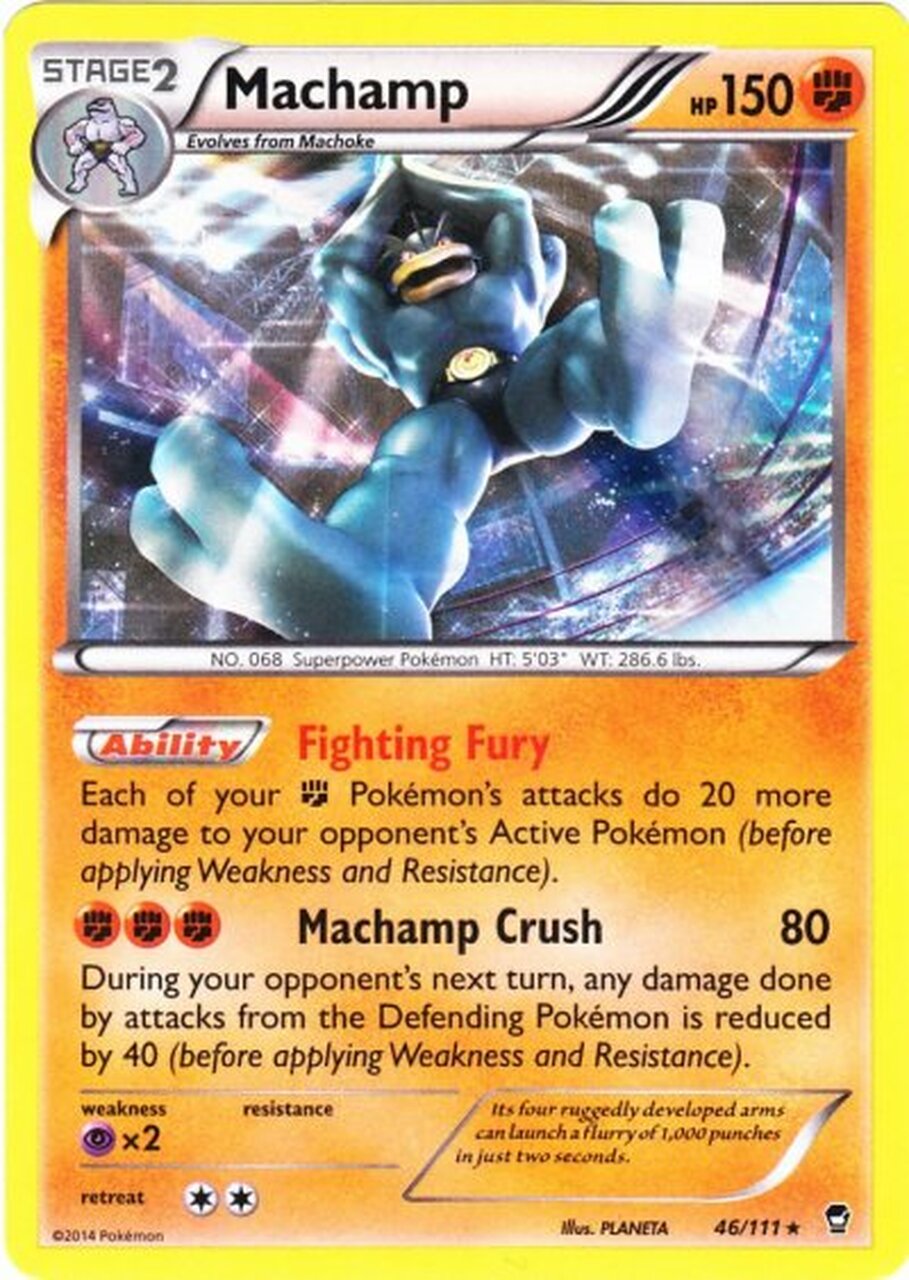 Machamp (46/111) [XY: Furious Fists] | Odin's Place