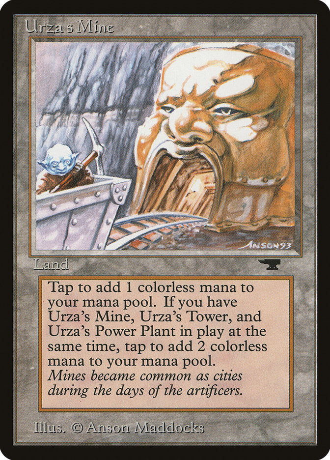 Urza's Mine (Mine Cart Entering Mouth) [Antiquities] | Odin's Place