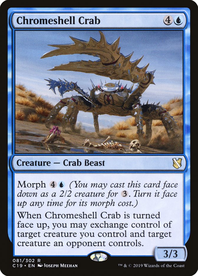 Chromeshell Crab [Commander 2019] | Odin's Place