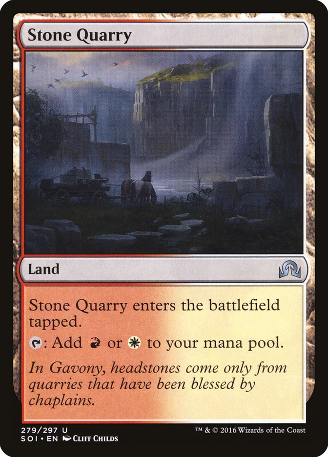Stone Quarry (279) [Shadows over Innistrad] | Odin's Place