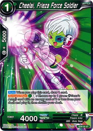 Cheelai, Frieza Force Soldier (Starter Deck - Rising Broly) (SD8-05) [Destroyer Kings] | Odin's Place