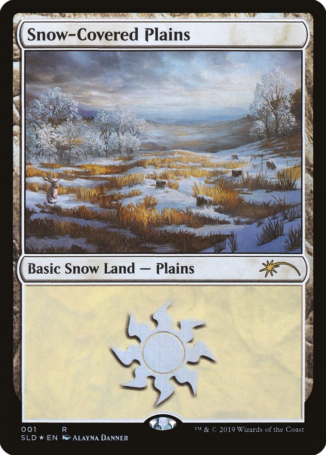 Snow-Covered Plains (001) [Secret Lair Drop Series] | Odin's Place
