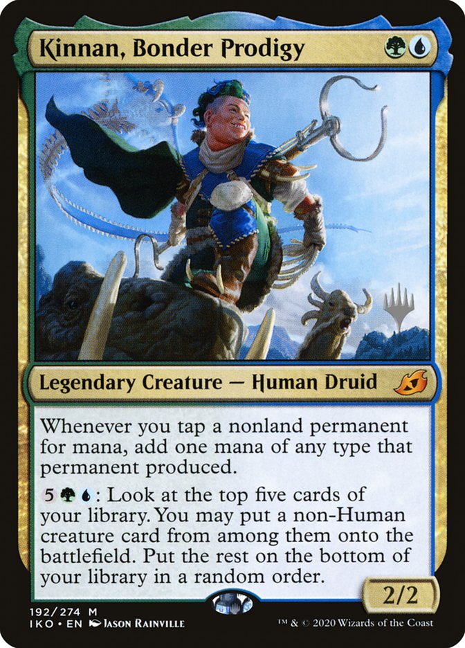 Kinnan, Bonder Prodigy (Promo Pack) [Ikoria: Lair of Behemoths Promos] | Odin's Place
