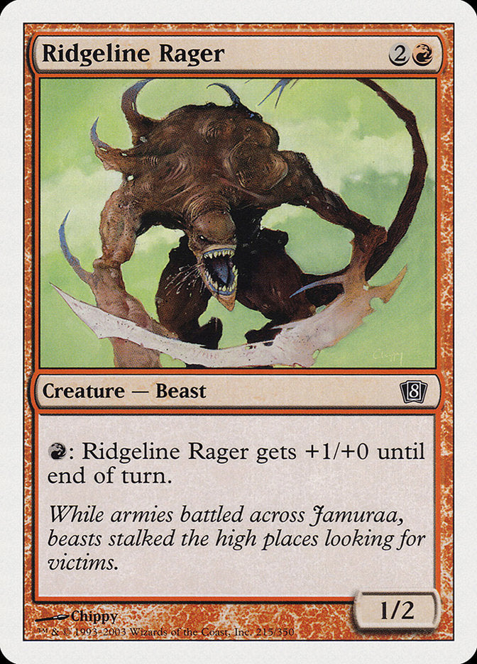 Ridgeline Rager (215) [Eighth Edition] | Odin's Place