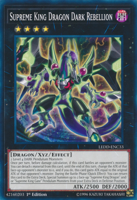 Supreme King Dragon Dark Rebellion [LEDD-ENC33] Common | Odin's Place