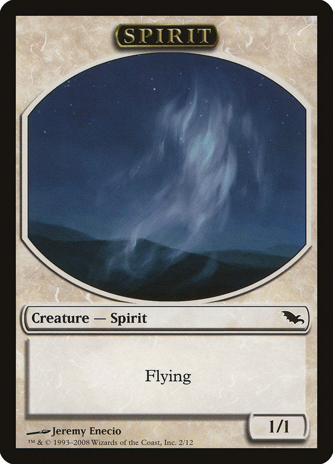 Spirit Token (2) [Shadowmoor Tokens] | Odin's Place