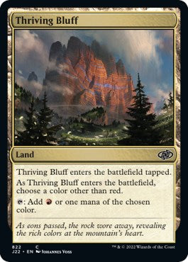 Thriving Bluff [Jumpstart 2022] | Odin's Place
