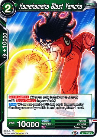Kamehameha Blast Yamcha (BT7-062) [Assault of the Saiyans] | Odin's Place