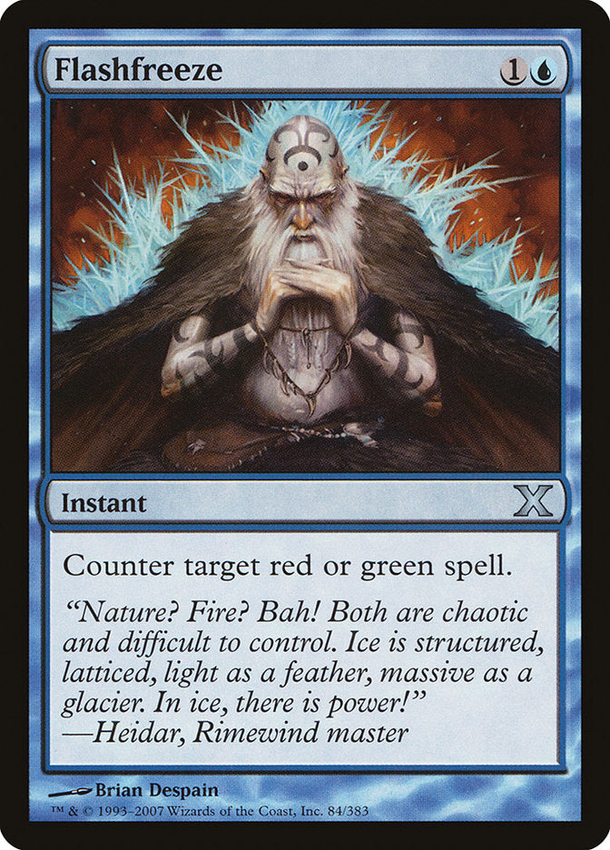 Flashfreeze (84) [Tenth Edition] | Odin's Place