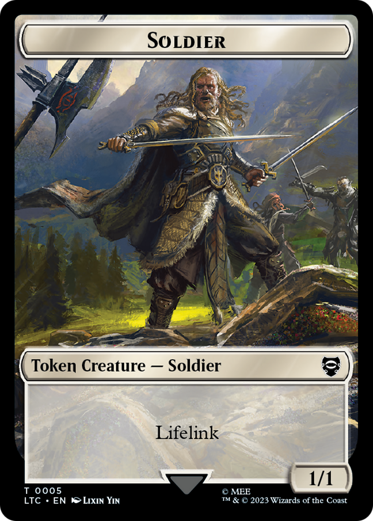 Soldier // Food Token [The Lord of the Rings: Tales of Middle-Earth Commander Tokens] | Odin's Place