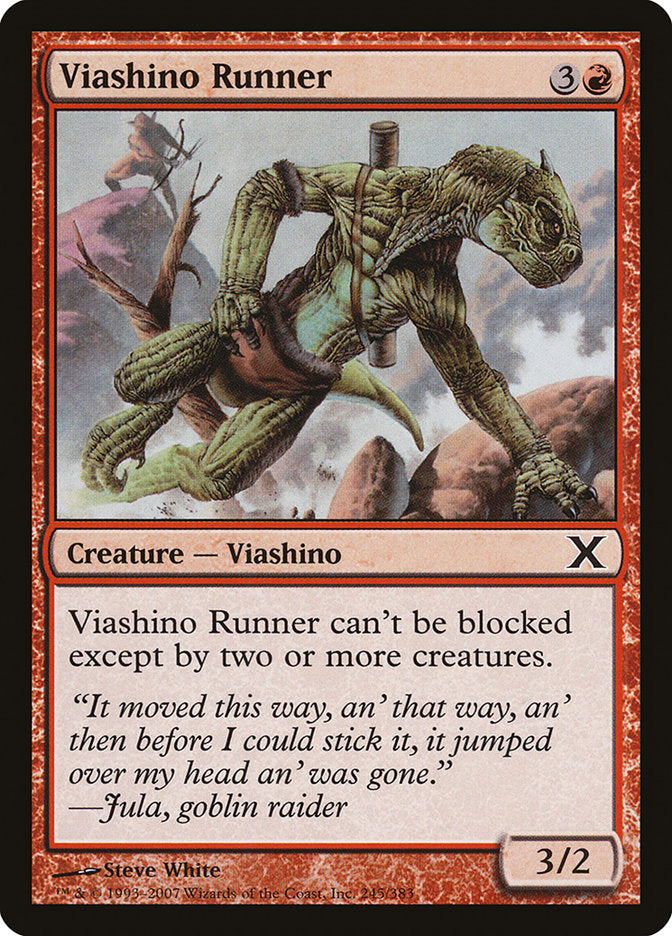 Viashino Runner (245) [Tenth Edition] | Odin's Place