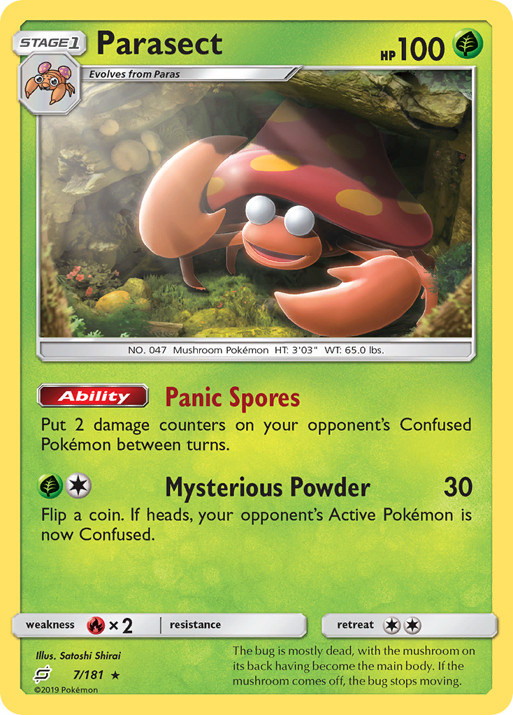 Parasect (7/181) [Sun & Moon: Team Up] | Odin's Place