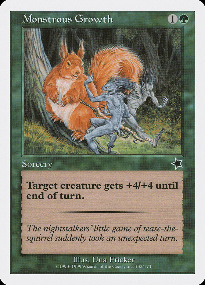 Monstrous Growth (132) [Starter 1999] | Odin's Place