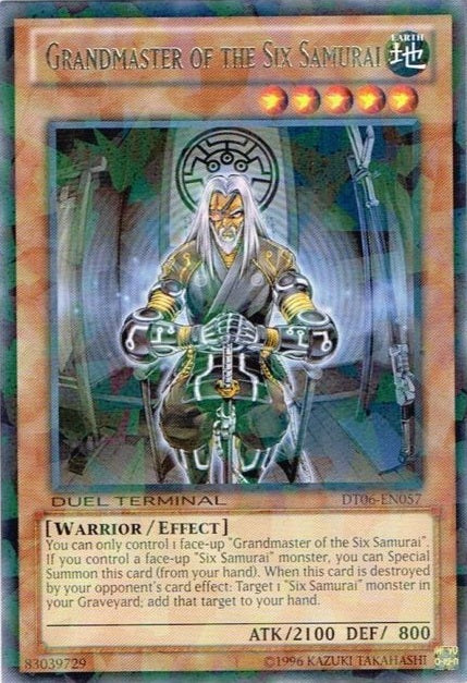 Grandmaster of the Six Samurai [DT06-EN057] Rare | Odin's Place