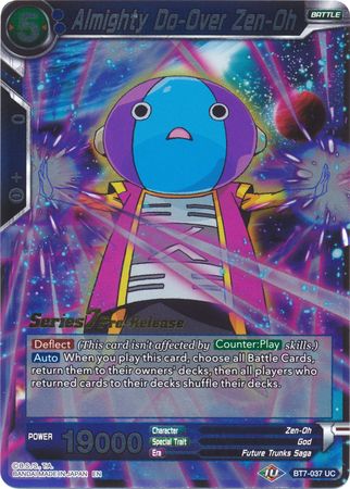 Almighty Do-Over Zen-Oh (BT7-037_PR) [Assault of the Saiyans Prerelease Promos] | Odin's Place
