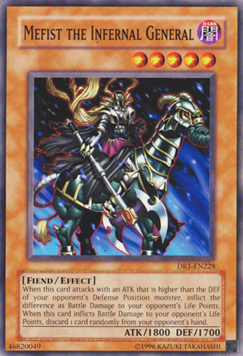 Mefist the Infernal General [DR1-EN228] Common | Odin's Place