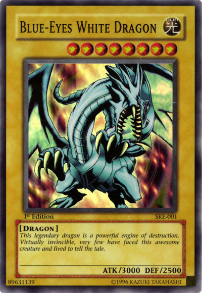 Blue-Eyes White Dragon [SKE-001] Super Rare | Odin's Place
