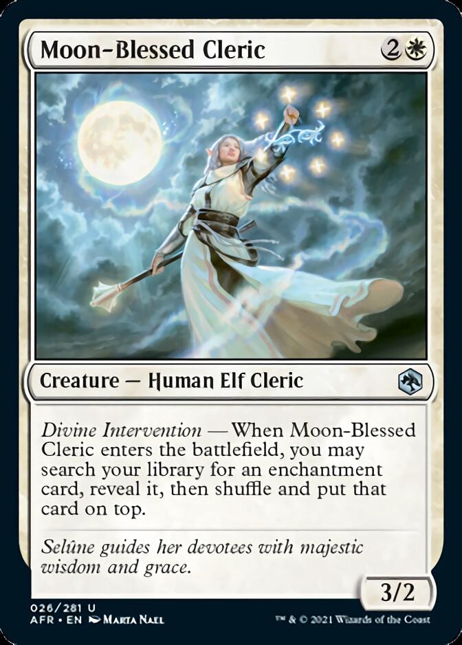 Moon-Blessed Cleric [Dungeons & Dragons: Adventures in the Forgotten Realms] | Odin's Place
