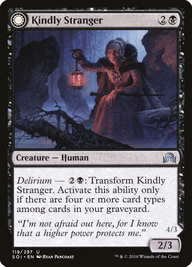 Kindly Stranger // Demon-Possessed Witch [Shadows over Innistrad] | Odin's Place