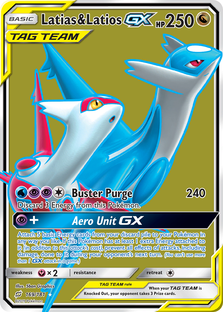 Latias & Latios GX (169/181) [Sun & Moon: Team Up] | Odin's Place