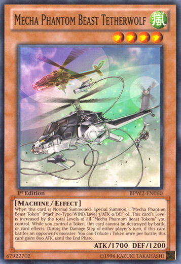 Mecha Phantom Beast Tetherwolf [BPW2-EN060] Common | Odin's Place