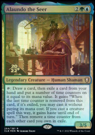 Alaundo the Seer [Commander Legends: Battle for Baldur's Gate Prerelease Promos] | Odin's Place