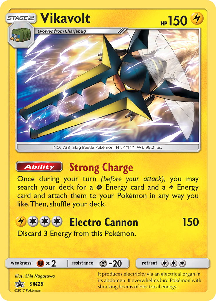 Vikavolt (SM28) [Sun & Moon: Black Star Promos] | Odin's Place