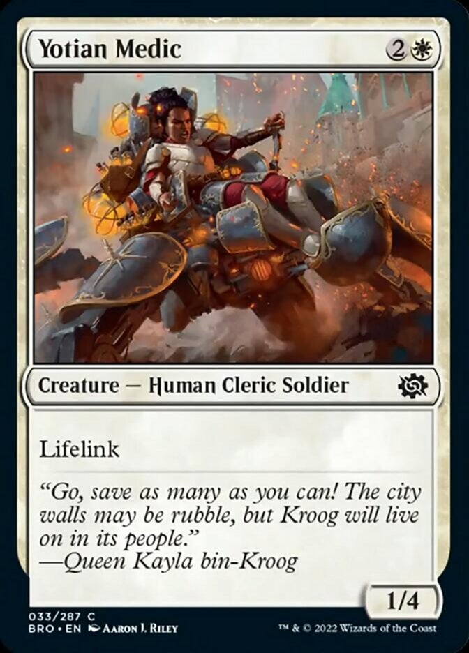 Yotian Medic [The Brothers' War] | Odin's Place