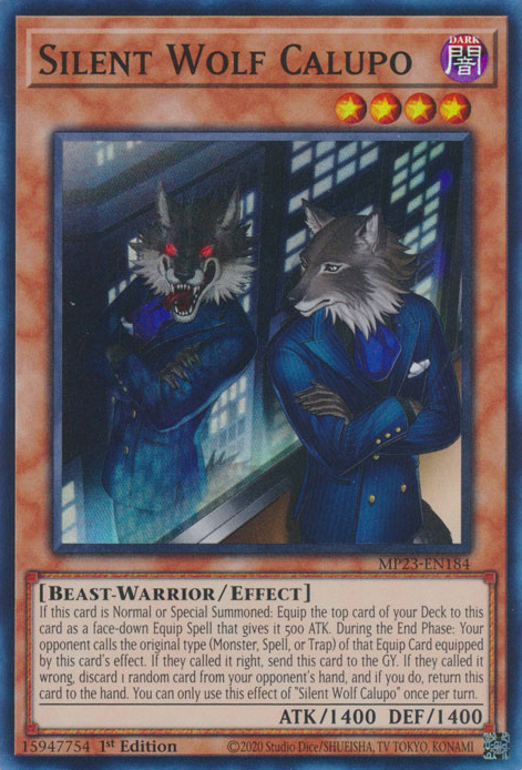 Silent Wolf Calupo [MP23-EN184] Super Rare | Odin's Place