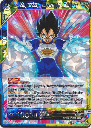 Vegeta, Energy Salvo (BT8-107) [Malicious Machinations] | Odin's Place