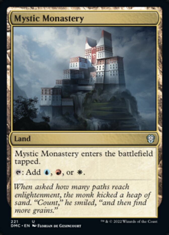 Mystic Monastery [Dominaria United Commander] | Odin's Place