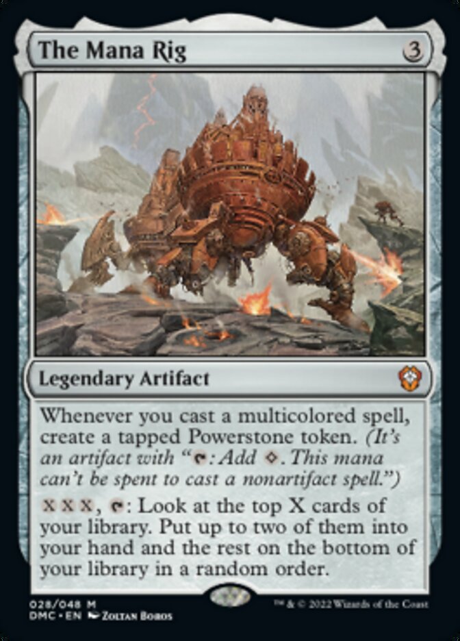 The Mana Rig [Dominaria United Commander] | Odin's Place