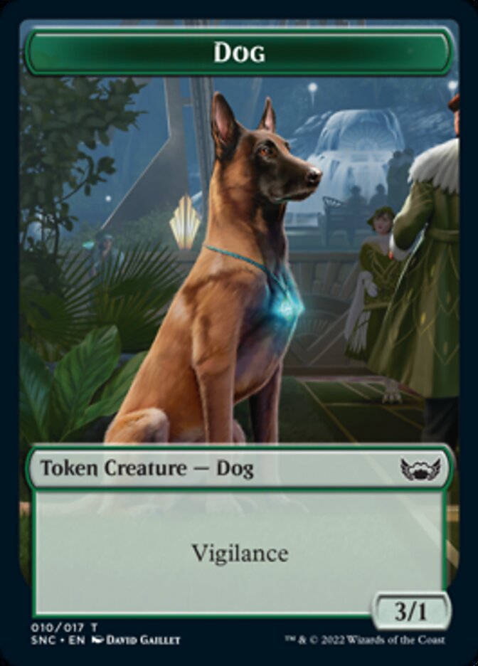Treasure (017) // Dog Double-Sided Token [Streets of New Capenna Tokens] | Odin's Place