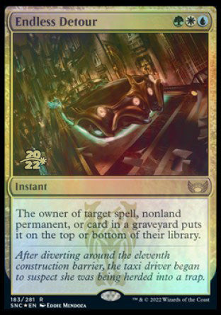Endless Detour [Streets of New Capenna Prerelease Promos] | Odin's Place