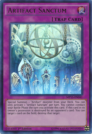 Artifact Sanctum [MP15-EN041] Ultra Rare | Odin's Place