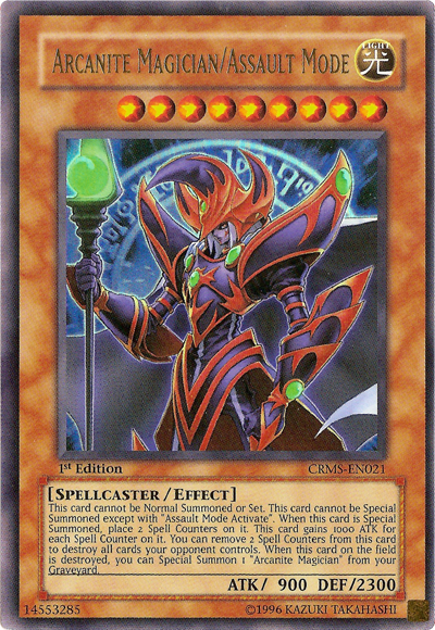 Arcanite Magician/Assault Mode [CRMS-EN021] Ultra Rare | Odin's Place