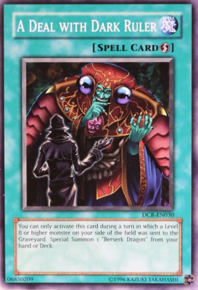 A Deal with Dark Ruler [DCR-EN030] Common | Odin's Place